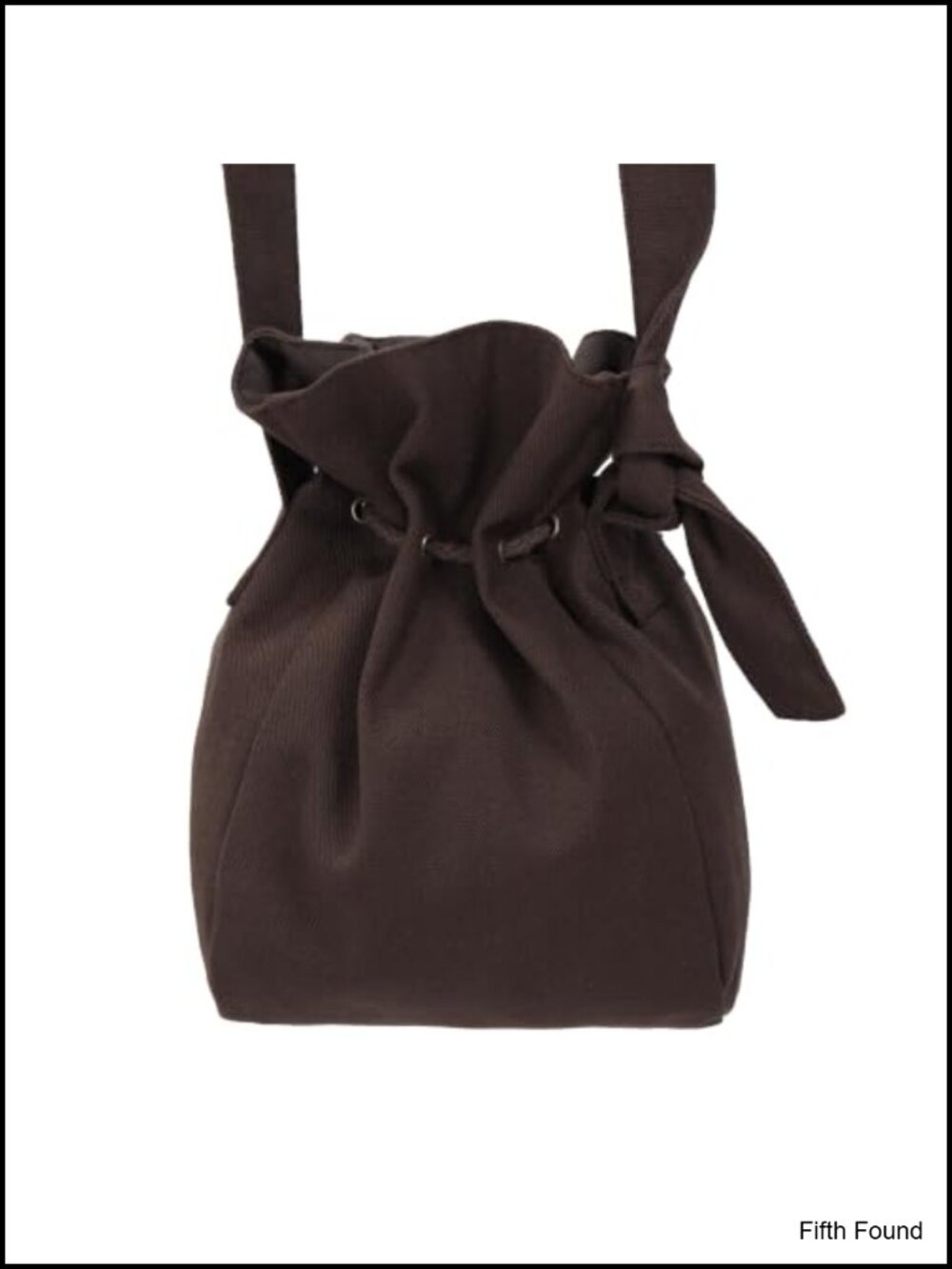 Renaissance Canvas Drawstring Satchel Medieval Shoulder Bag
